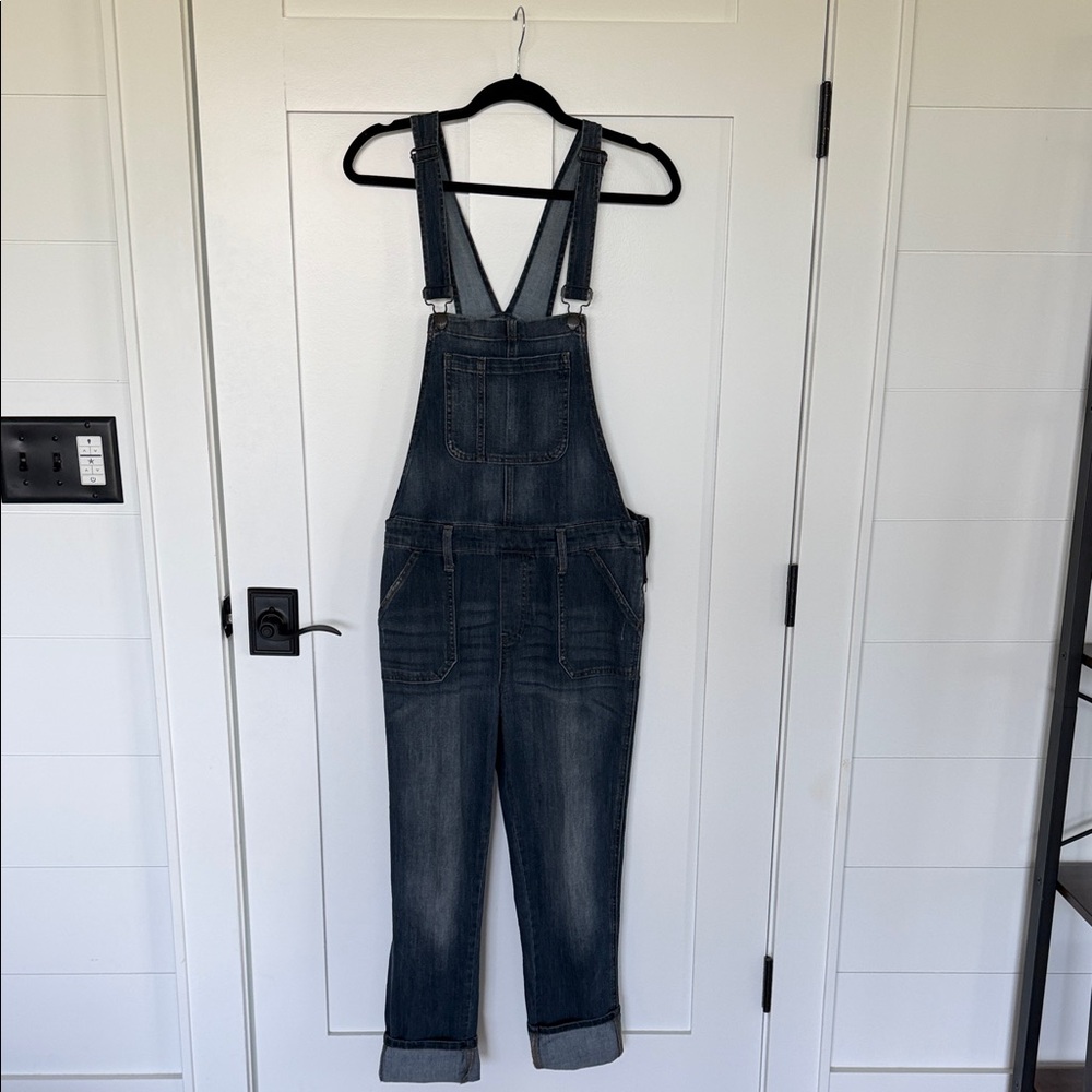 GAP Dark Wash Denim Overalls